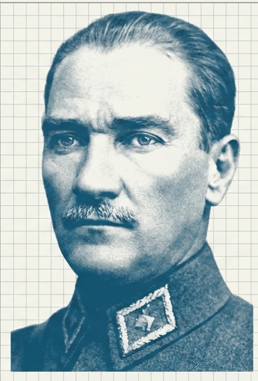 Mustafa Kemal Atatürk portresi